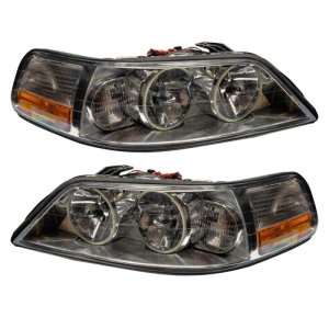 Lincoln Town Car Headlight Assemblies - ORACLE Lighting - SMD HL ColorSHIFT w/ BC1 Controller - `05-`11